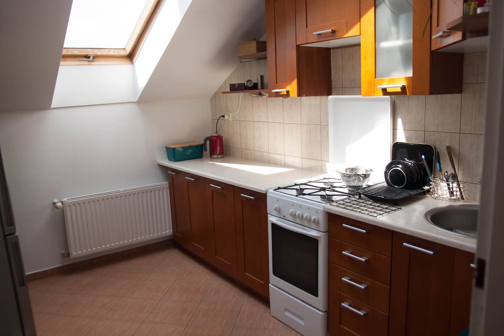 Fully equipped kitchen