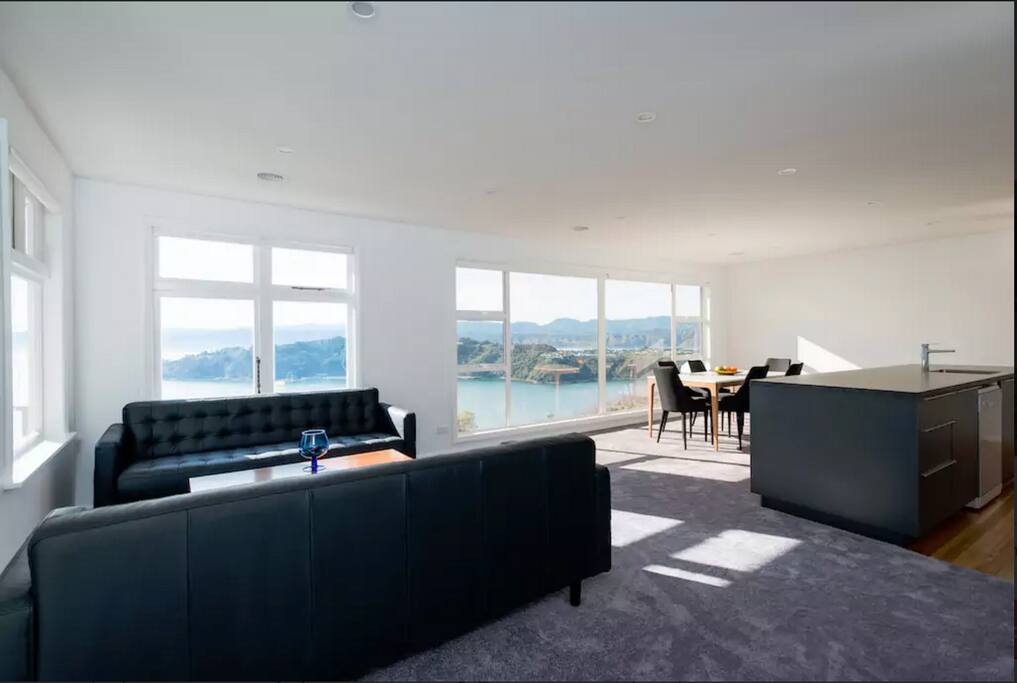 Living, Dining, Kitchen