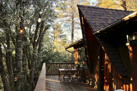 Popular Airbnb listing: Owl’s Treetop Hideout in Idyllwild Pine Cove