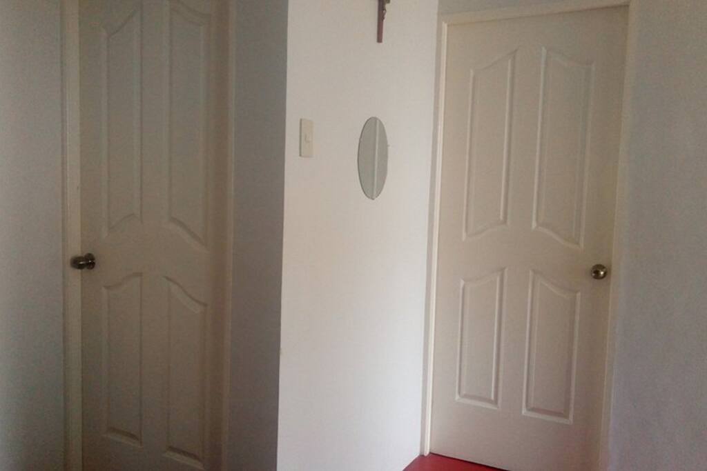 Two rooms can occupy up to 5 persons each.