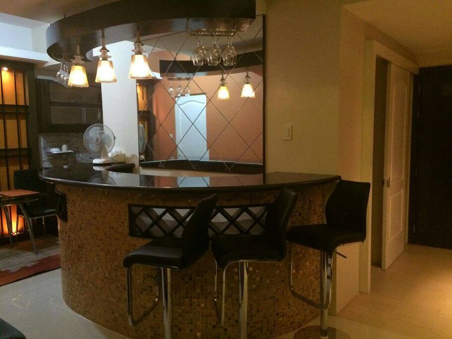 food and bar area