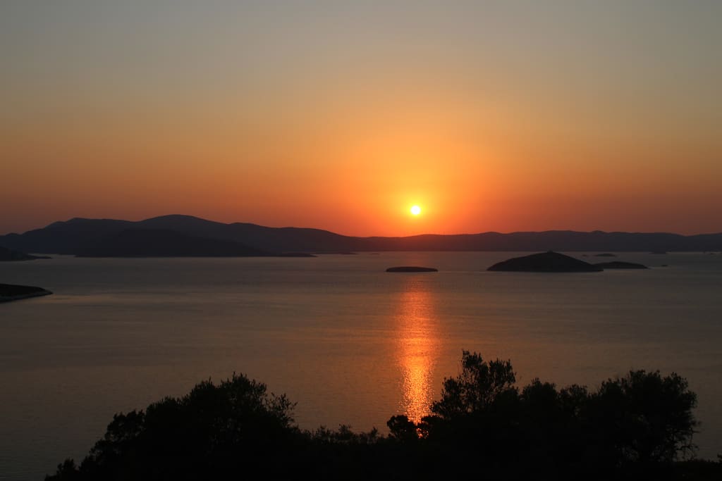 Sunrise from the balcony
