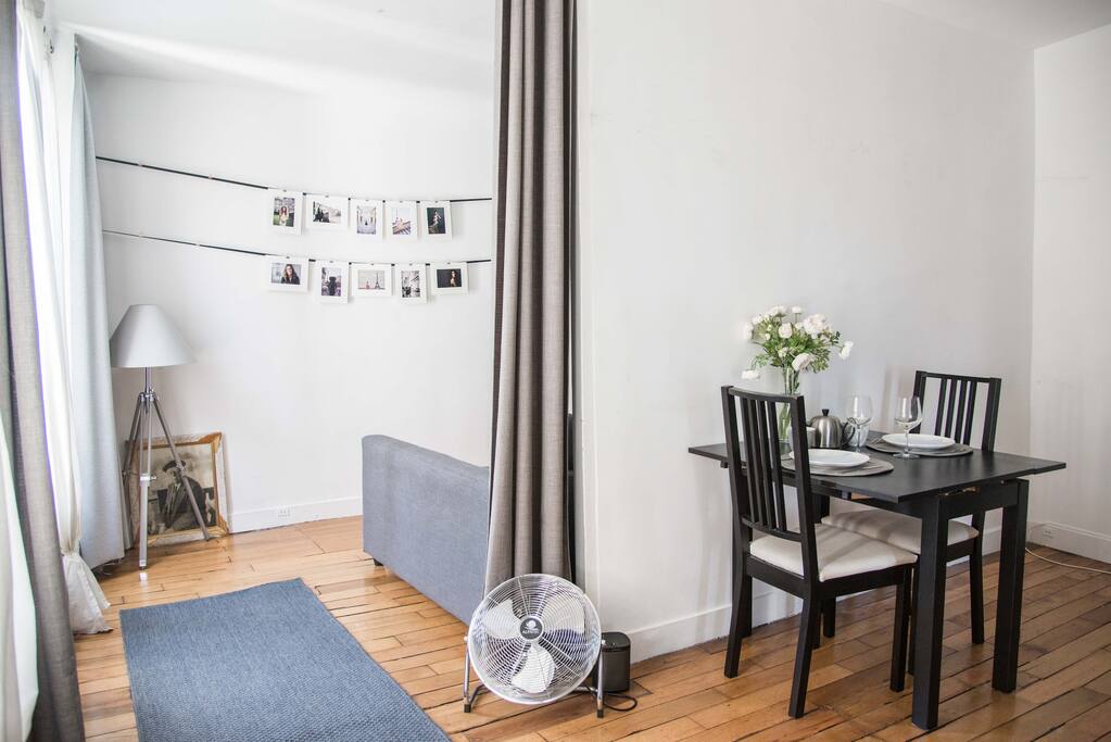 Perfect parisian cosy place to enjoy the city of light !