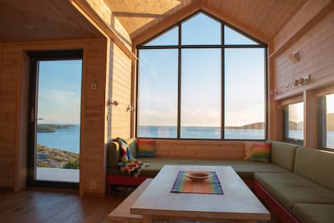 Family cabin on Linesøya - Facing the Atlantic