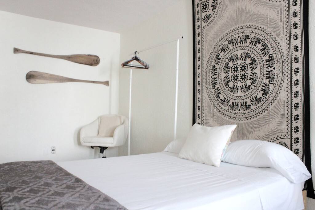YOUR PEACEFUL ROOM WITH A/C :)