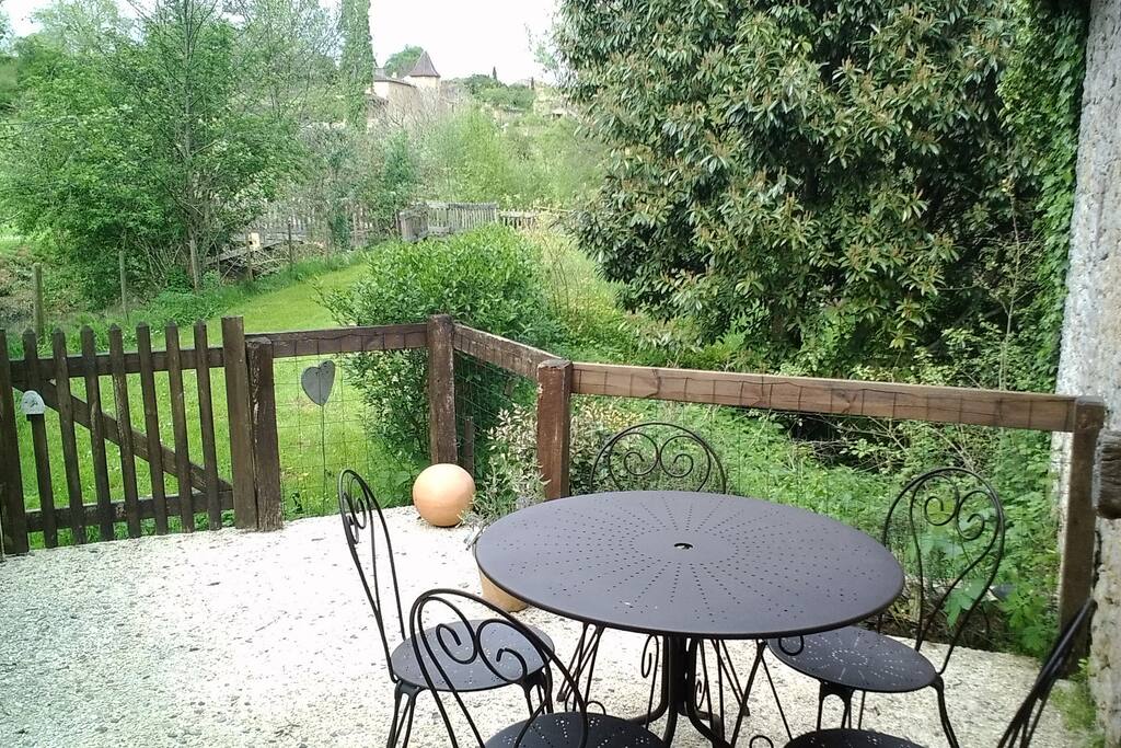 La terrasse de La Moulède