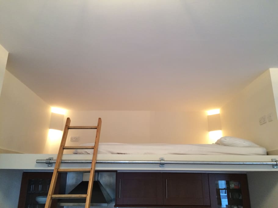 mezzanine with double bed
