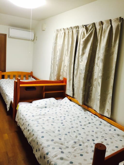 干净的床
Clean room