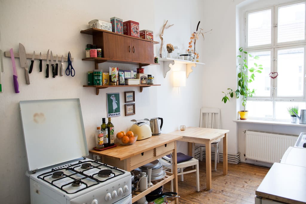 cozy kitchen with all appliances necessary