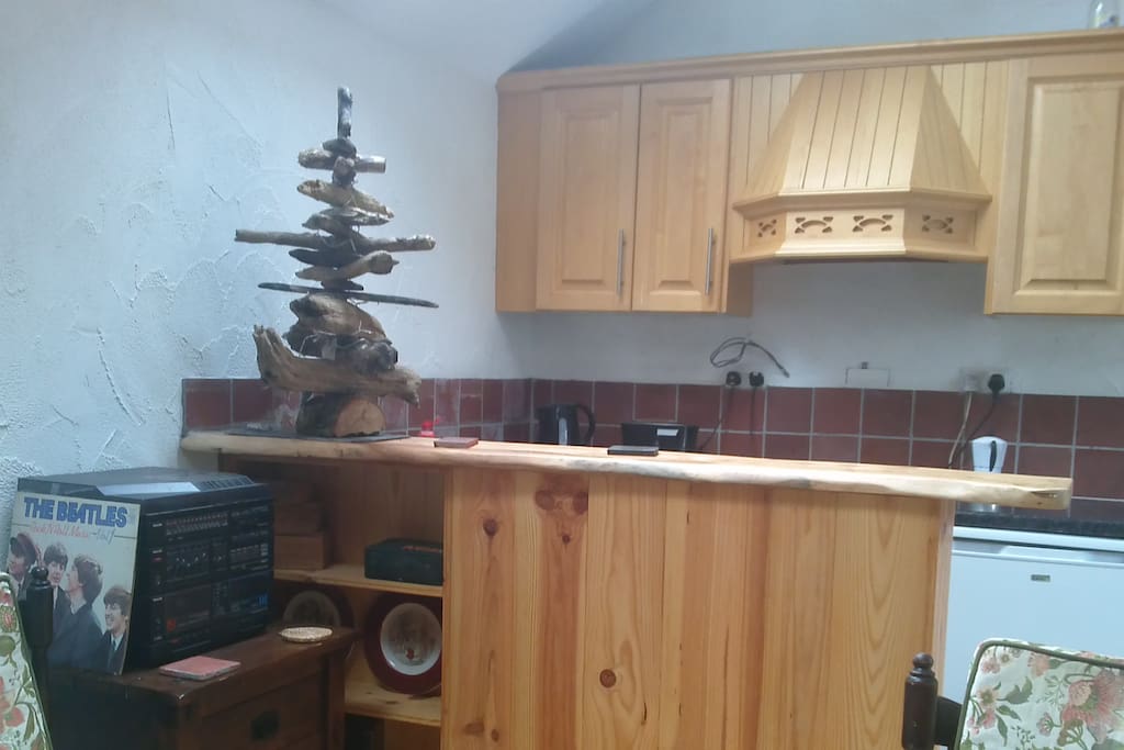 Kitchen available for you to make your own food or come in to us by arrangement