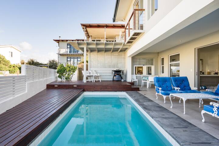 Architectural Home with Private Pool and Sea Views