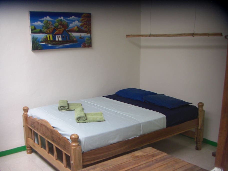 comfortable bed