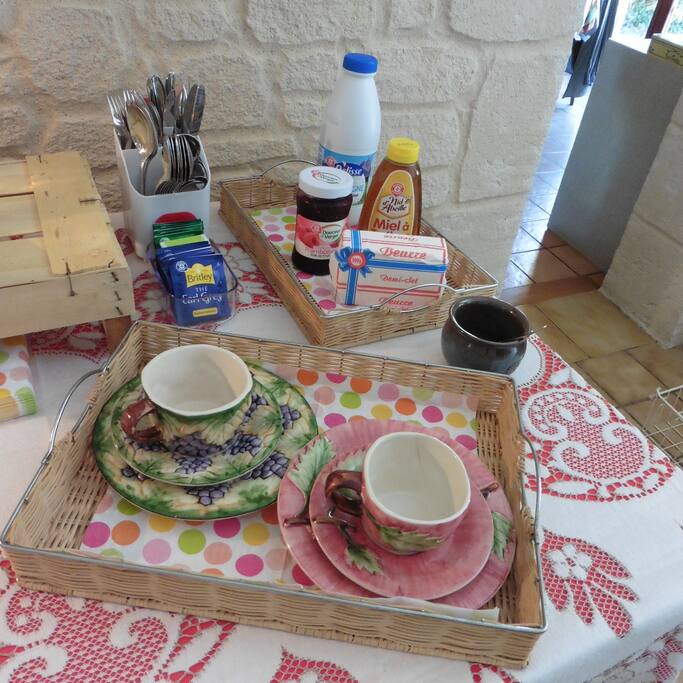 A l'heure du petit déjeuner...