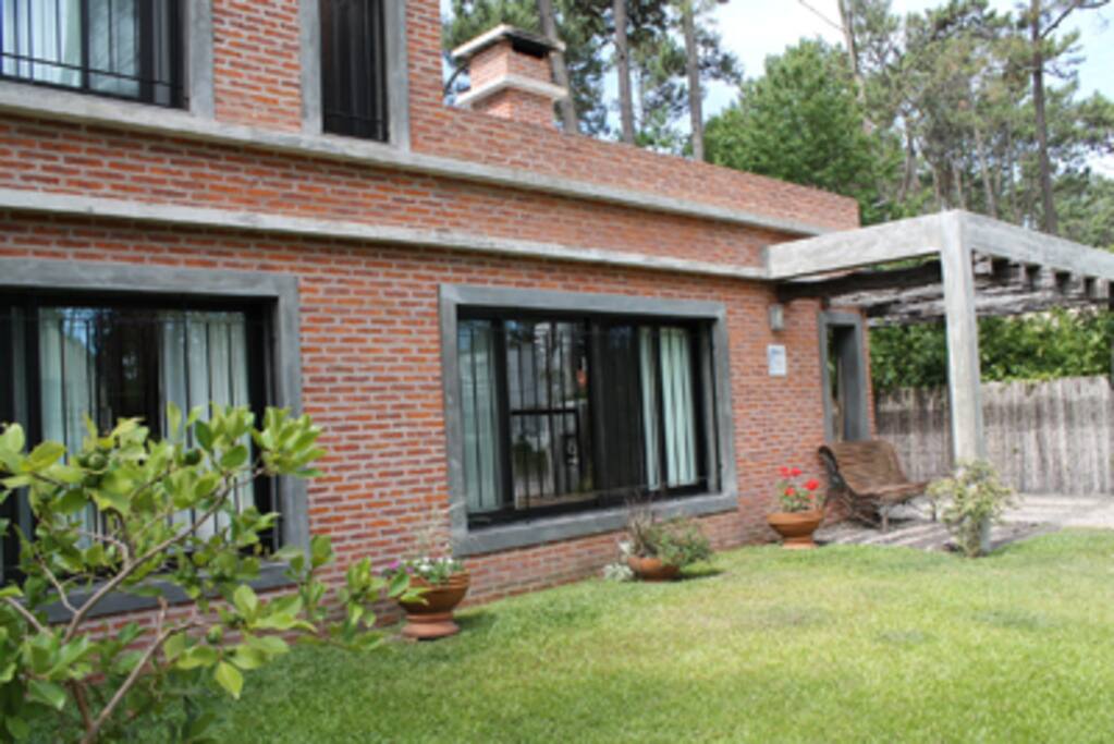jardín frontal
