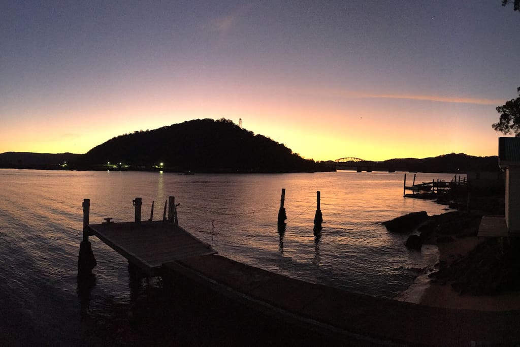 Famous Dangar Island sunsets!
