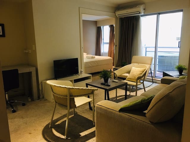 Fresh and Airy CBD Apartment