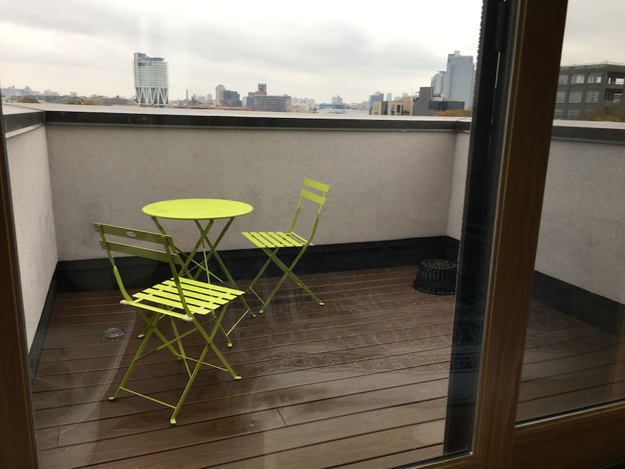 Bedroom balcony