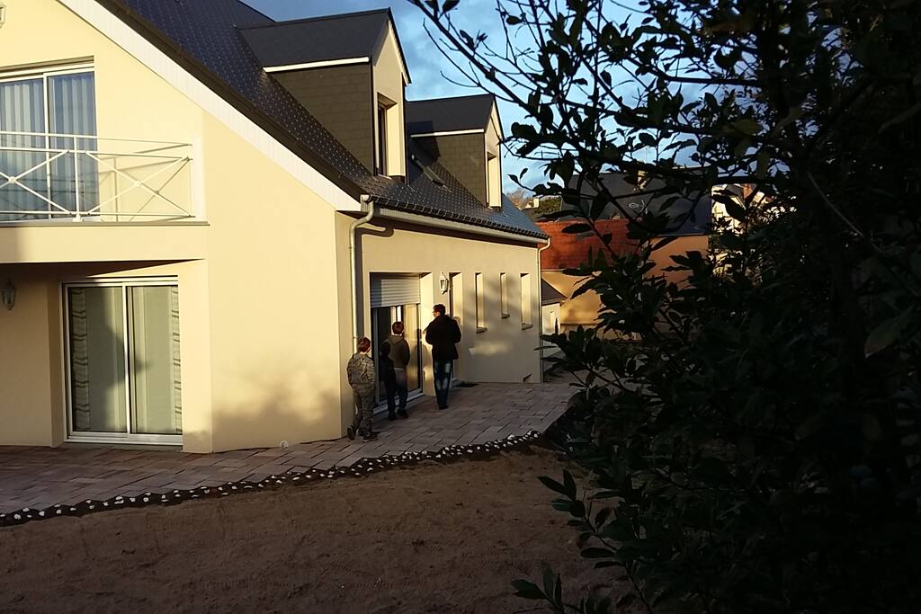 coté jardin et cuisine