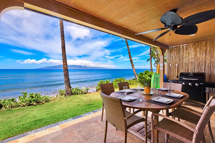 Charming 3 Bedroom Oceanfront in Puamana – Lahaina