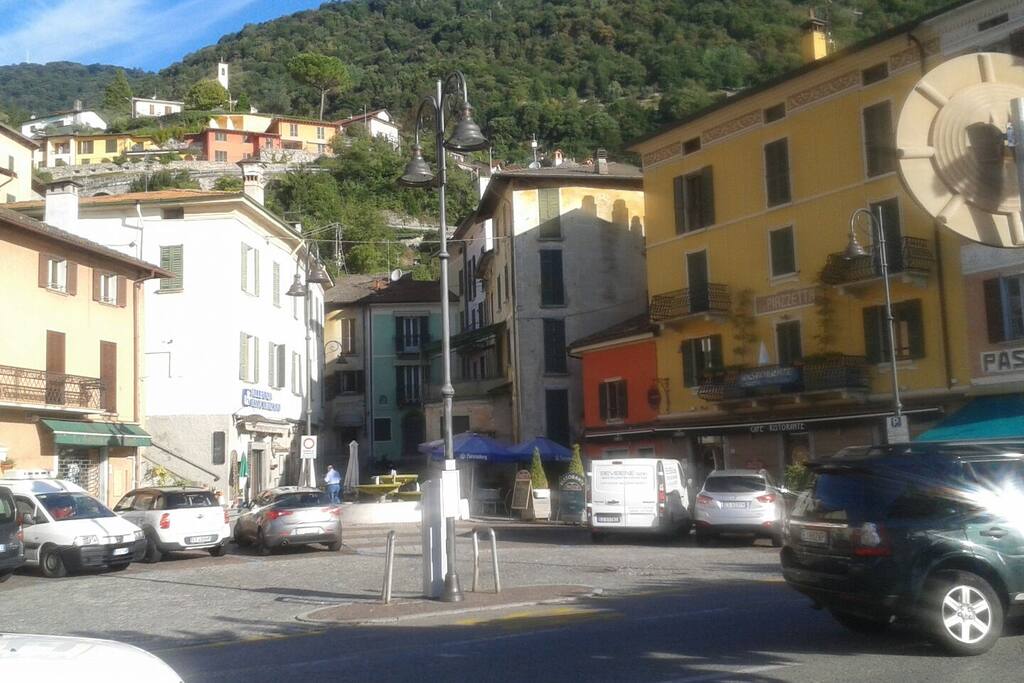 Roma square in Argegno