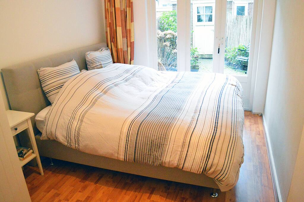 Bedroom with garden access