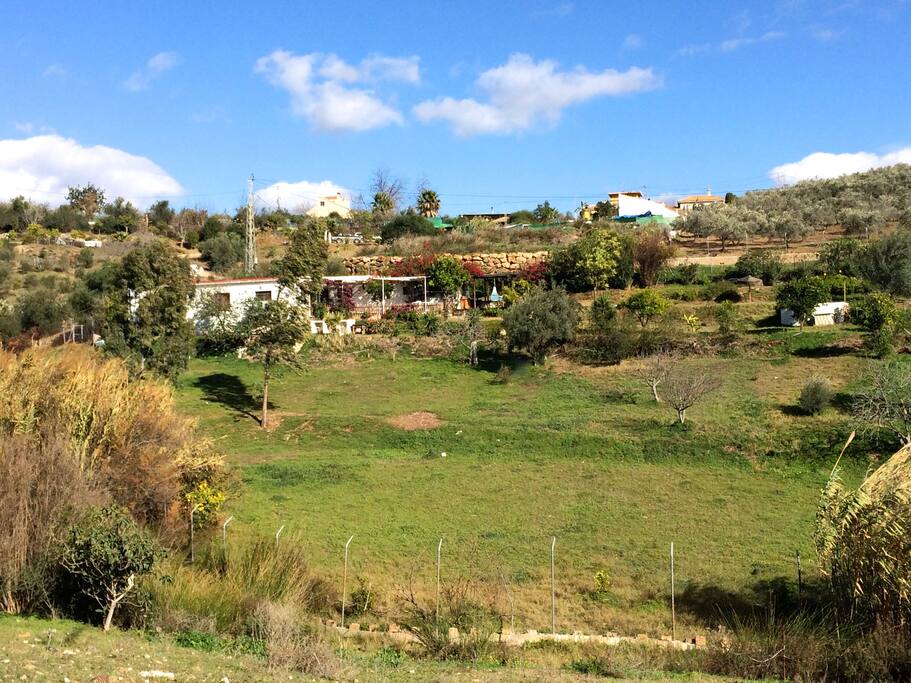 View from across the road showing entire property