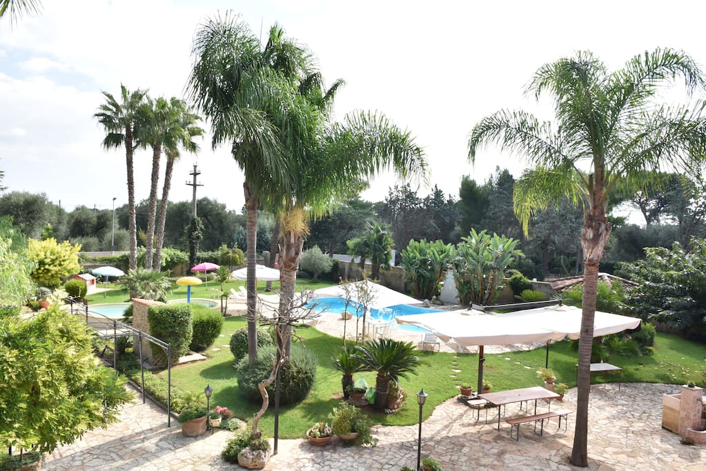 different part of the garden