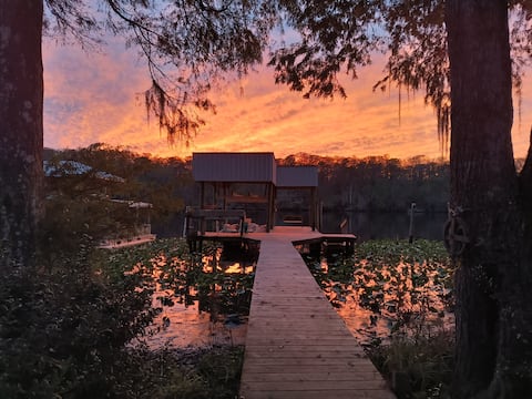 Otter House: Riverfront Dream Home W/ Boat Dock