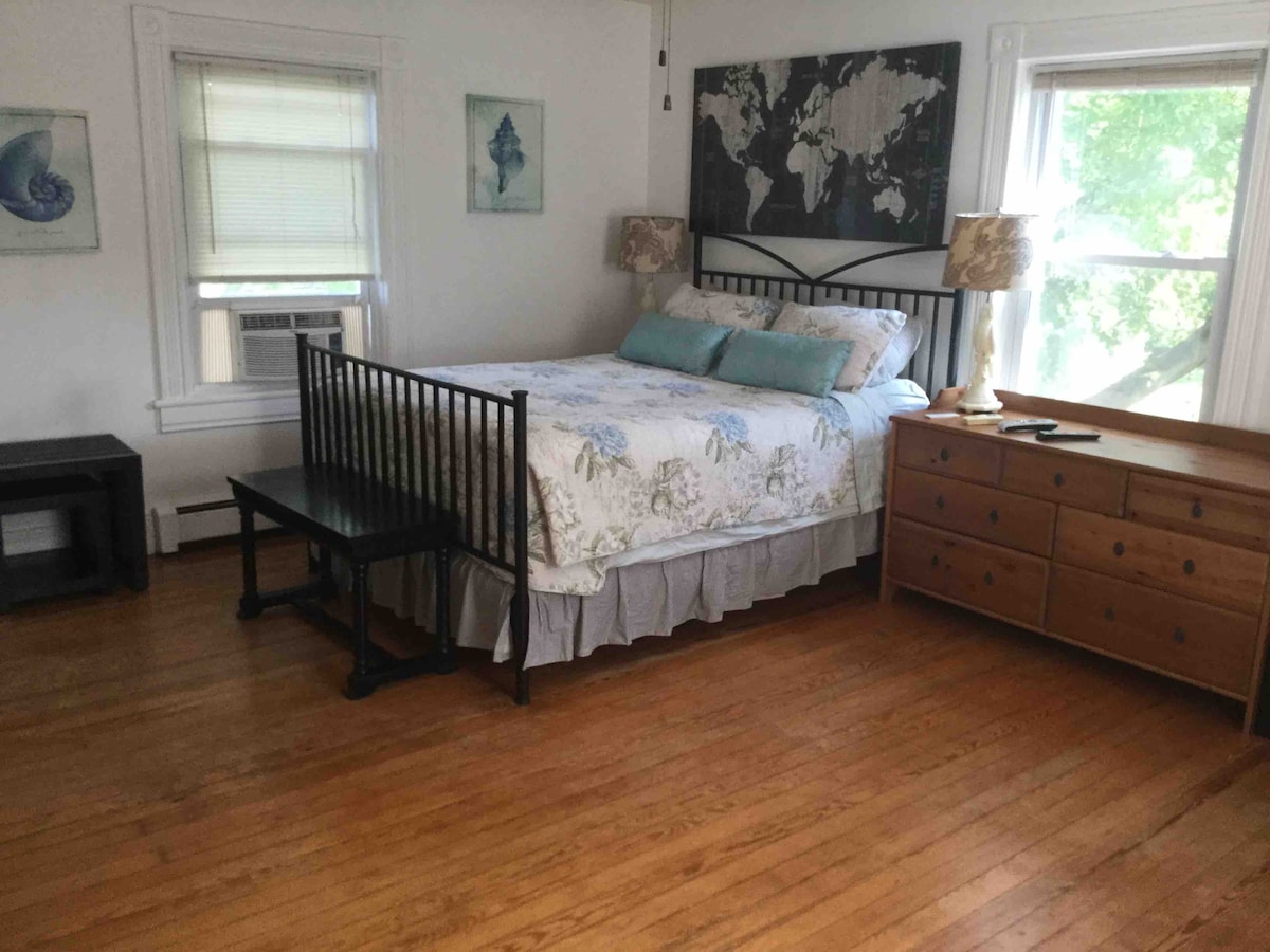 Habitación de huéspedes en verano