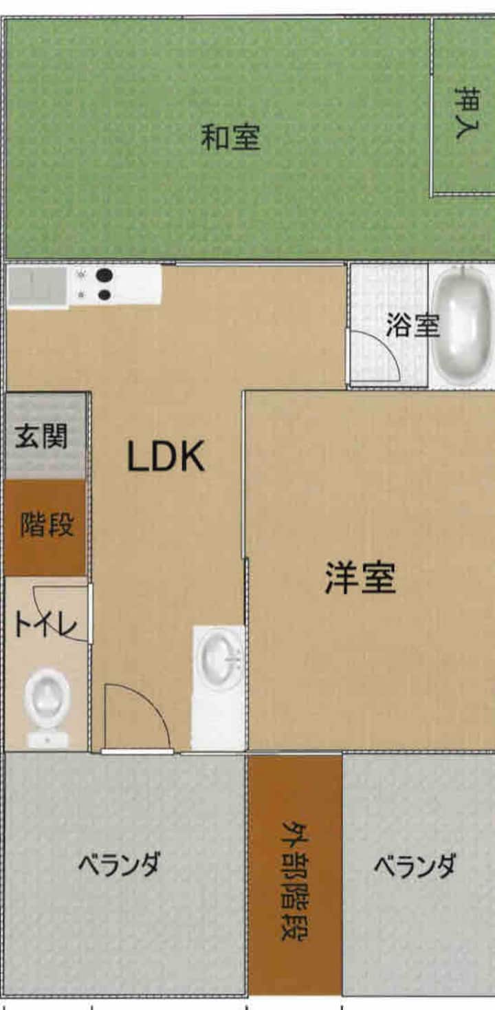 楓林居8号馆｜难波·心斋桥2站4分钟｜梅田直达｜地铁近｜人气商店街内 - Japan