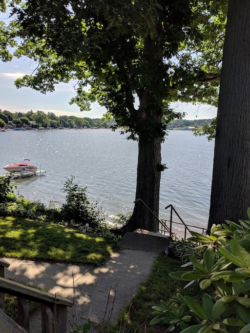 Lake View from Back Deck