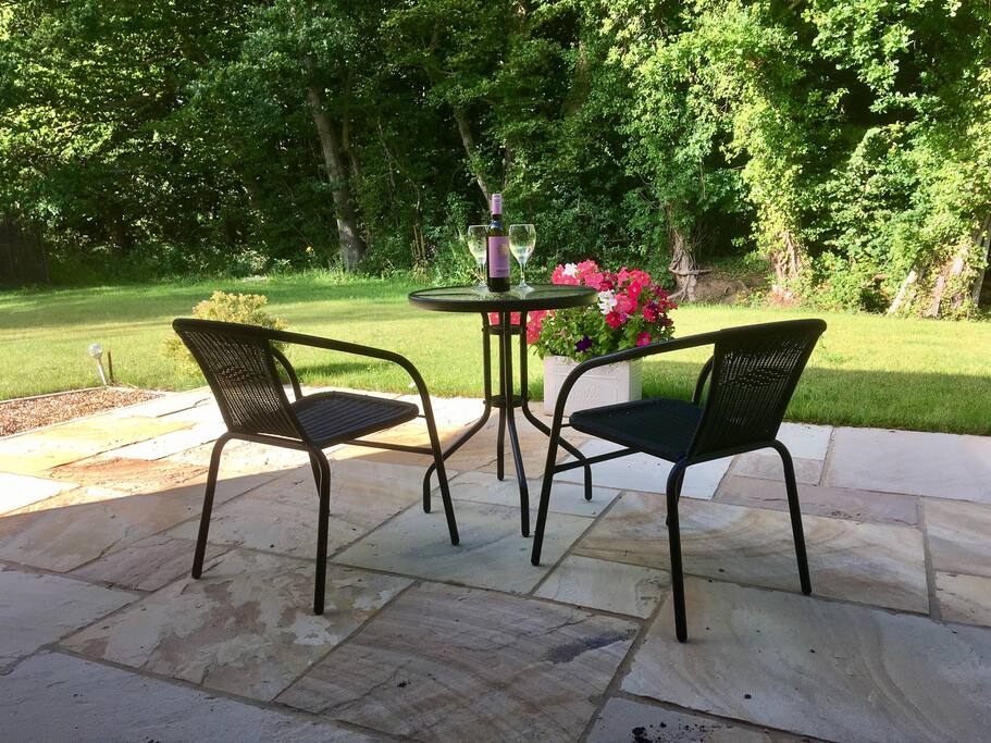 Private sitting area