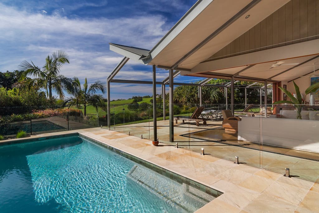 Pool at main house
