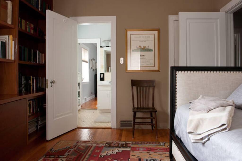 View of the connecting Bathroom