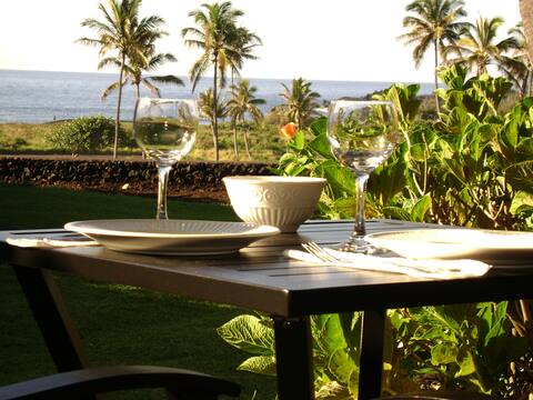 Hala Kahiki Punaluu | Ocean View | Cozy Lanai