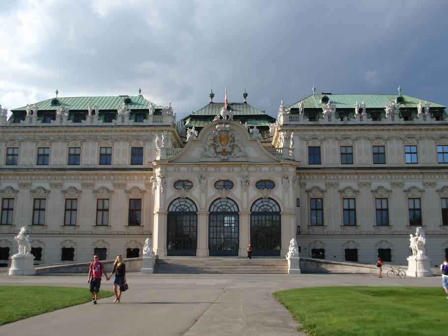 Belvedere Museum and Palace - right in the neighborhood and very walkable!