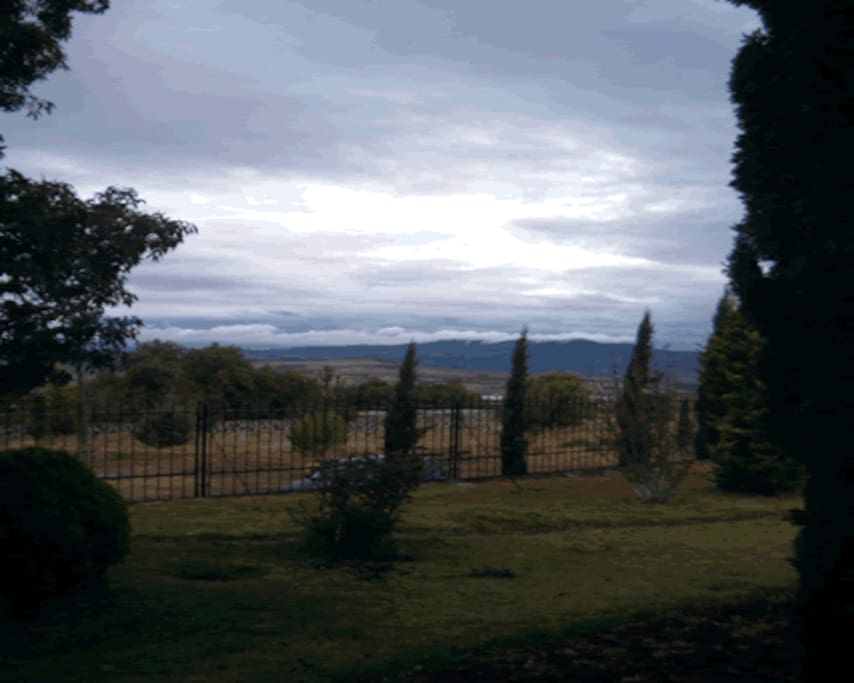 Vista del Paisaje desde la Finca