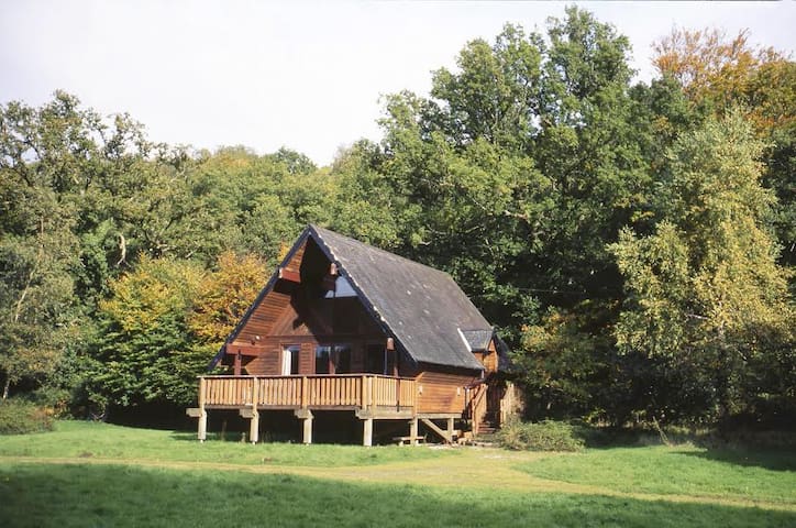 Mole End Riverside Lodge In Dartmoor National Park Cabins For