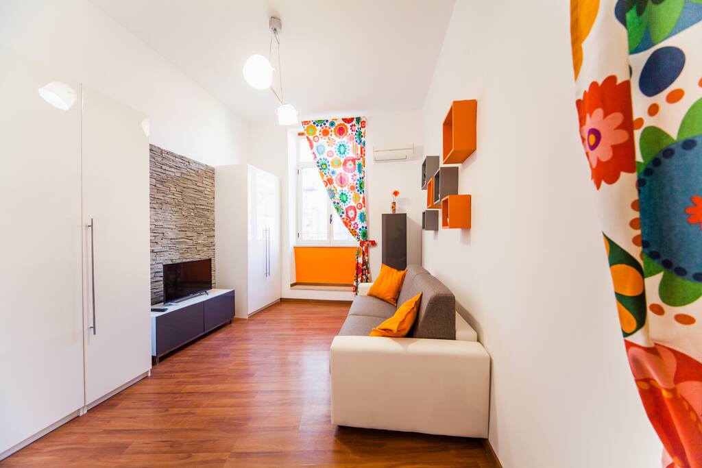 salotto con divano letto