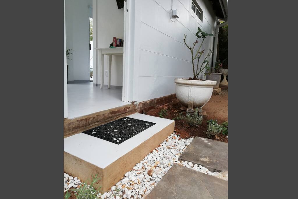 Private front entrance