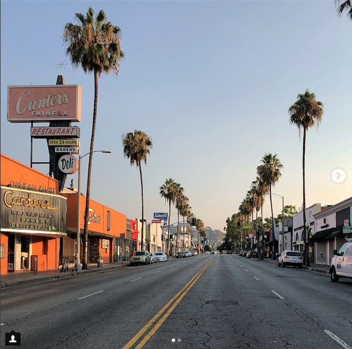 HuffPost says it’s the hippest Street in America and you’d be staying one block away in a very quiet apartment. Steps to all the fun!