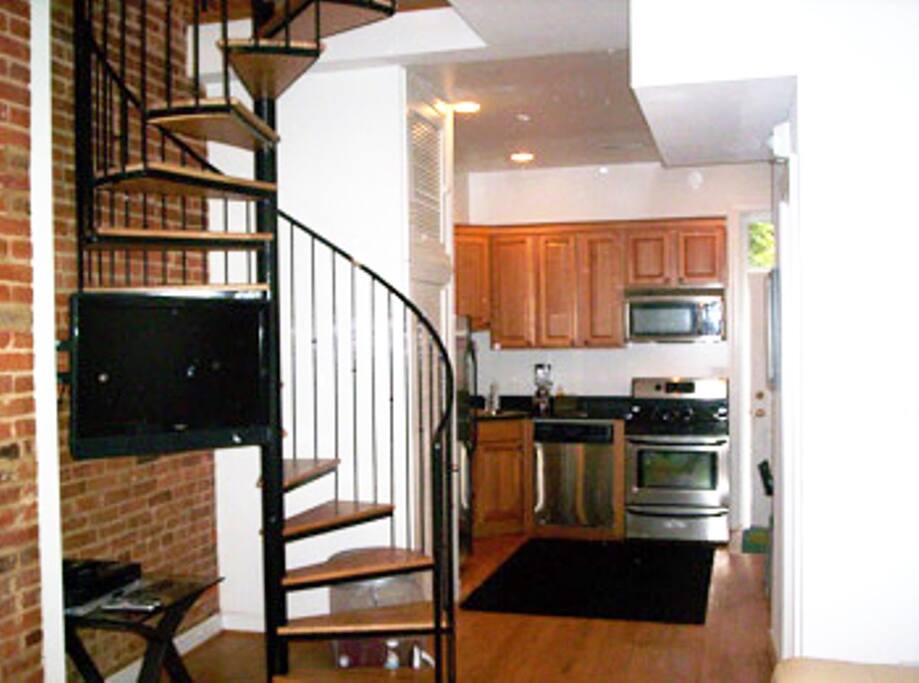 spiral staircase