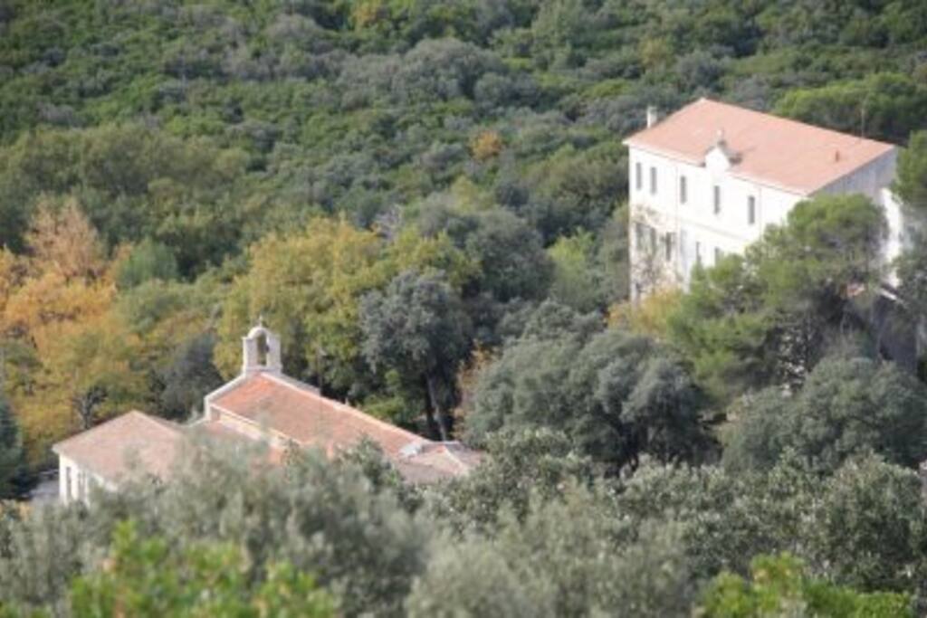 en pleine garrigue, un vrai silence, loin de tout
