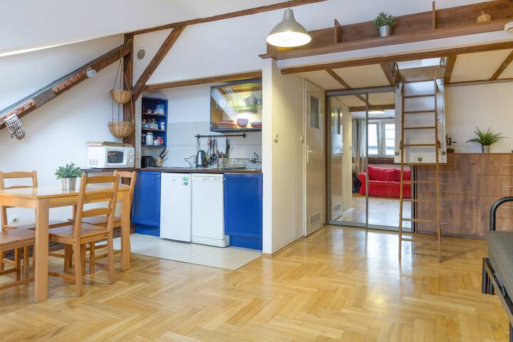 Romantic Studio in Bohemian Quarter