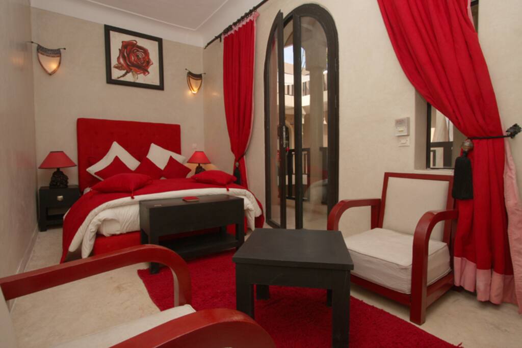 chambre supérieur rose