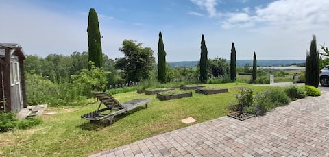 Glycines & Compagnie, a bucolic spot facing Vienna