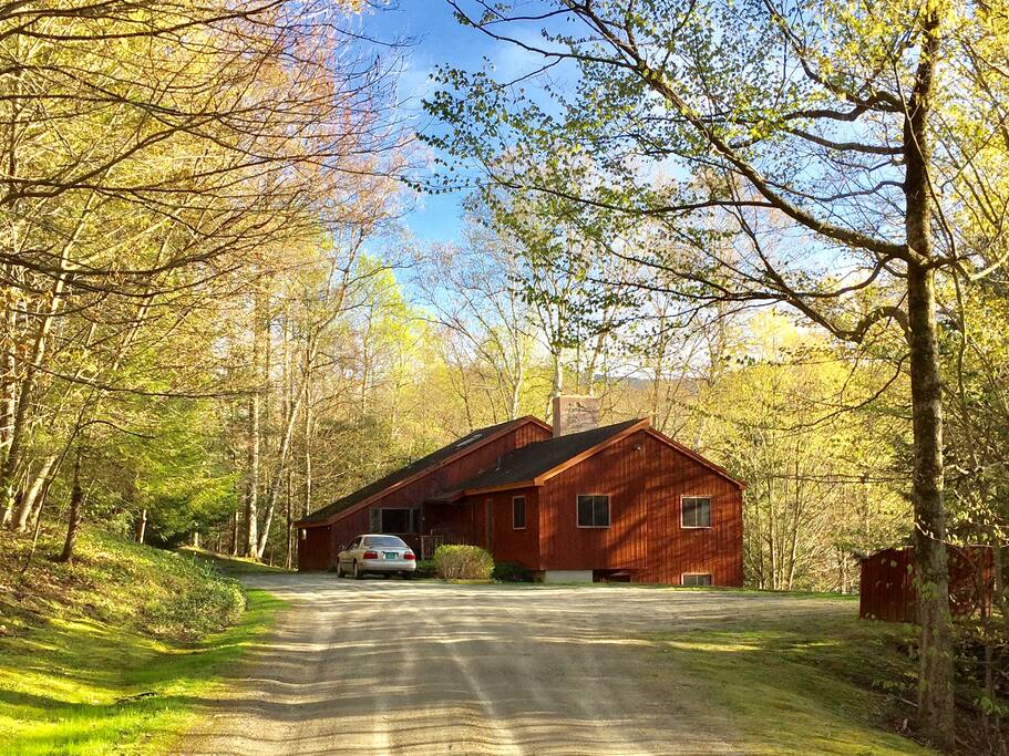 View of house from road.