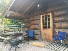 Log+cabin+surrounded+by+wildlife+in+stunning+spot%21