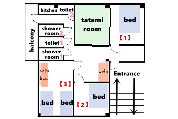 新宿301 / 駅から徒歩２分 / Shinjuku 2min to Shin-Okubo sta. gallery image 3