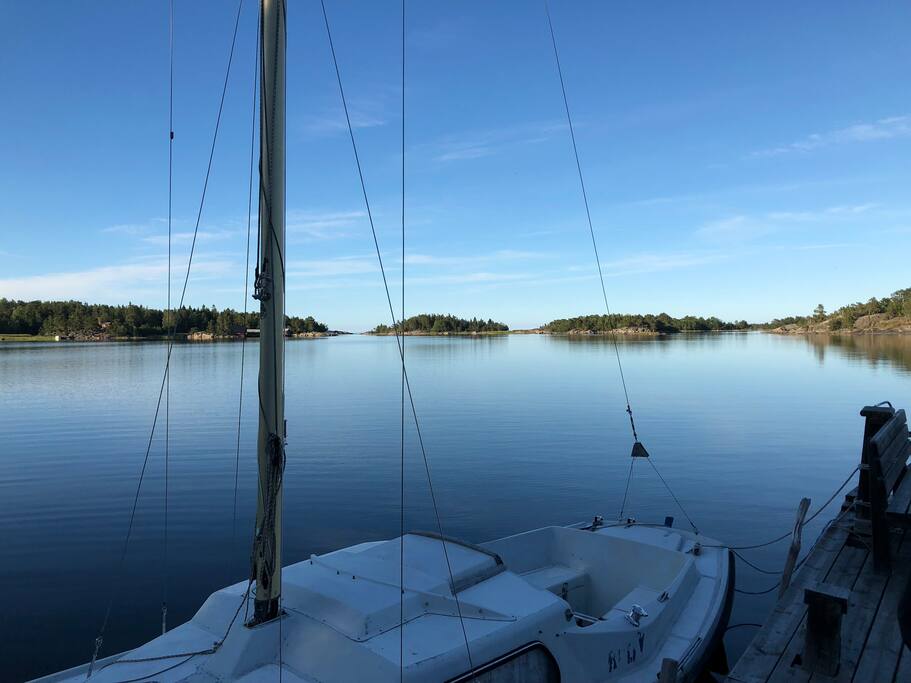 Utsikt från bryggan